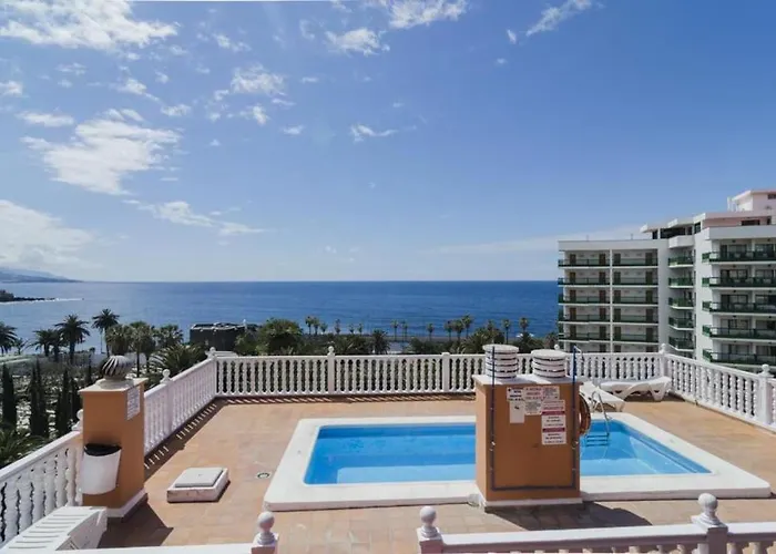 Full Appt With Seaview & Swimming Pool - Melchor Luz Lägenhet Puerto de la Cruz (Tenerife)