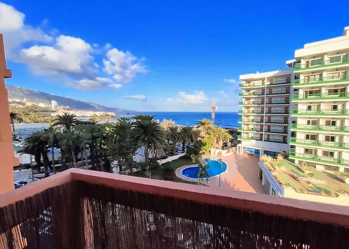 Full Appt With Seaview & Swimming Pool - Melchor Luz Lägenhet *